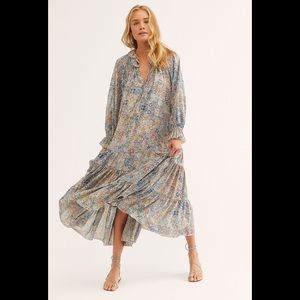 Free People feeling groovy maxi dress